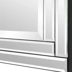Kirklands Home Frameless Double Panel Wall Mirror