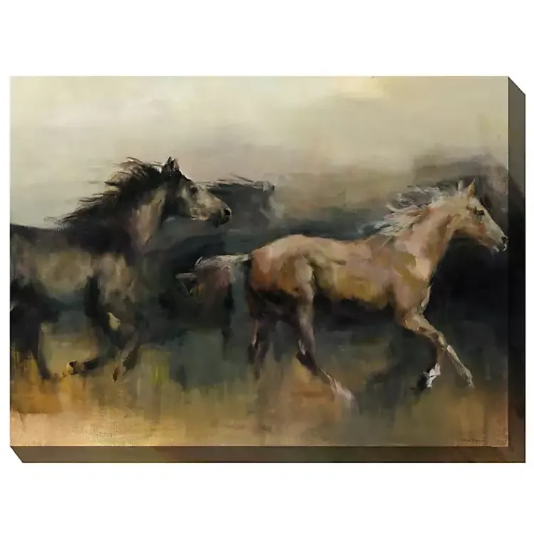 Kirklands Home Free Rein Outdoor Canvas Art Print Hot