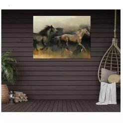 Kirklands Home Free Rein Outdoor Canvas Art Print Hot