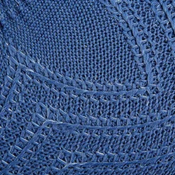 Kirklands Home French Woven Round Placemats, Set of 6 Blue Hot
