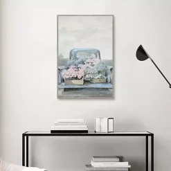 Kirklands Home Fresh Picked in a Pickup Framed Canvas Art Print Hot