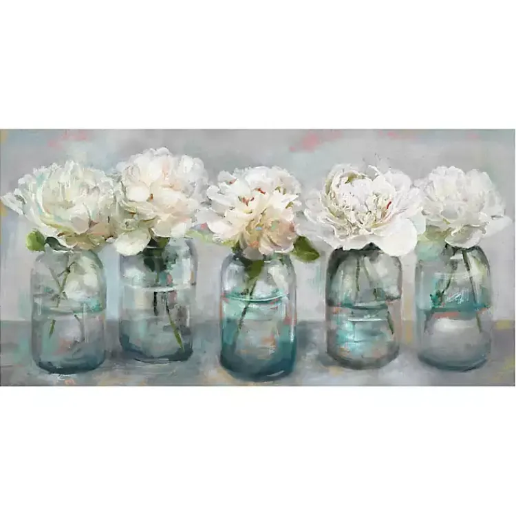 Kirklands Home Fresh Picked Peonies Canvas Art Print Hot
