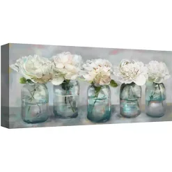 Kirklands Home Fresh Picked Peonies Canvas Art Print Hot