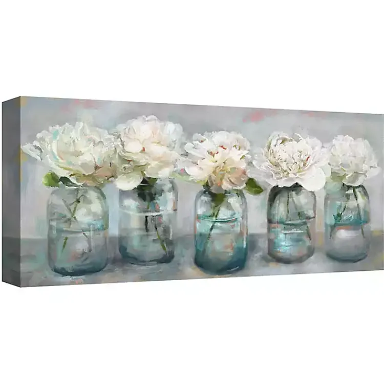 Kirklands Home Fresh Picked Peonies Canvas Art Print Hot