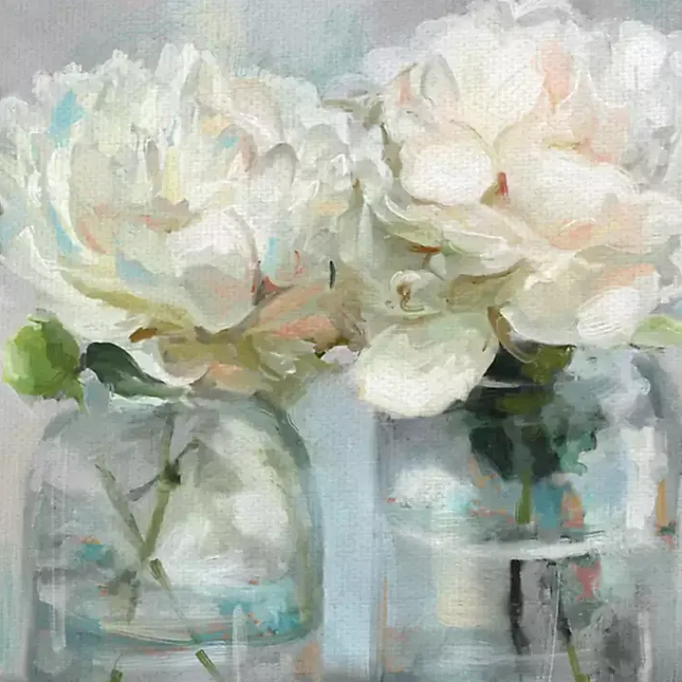Kirklands Home Fresh Picked Peonies Canvas Art Print Hot