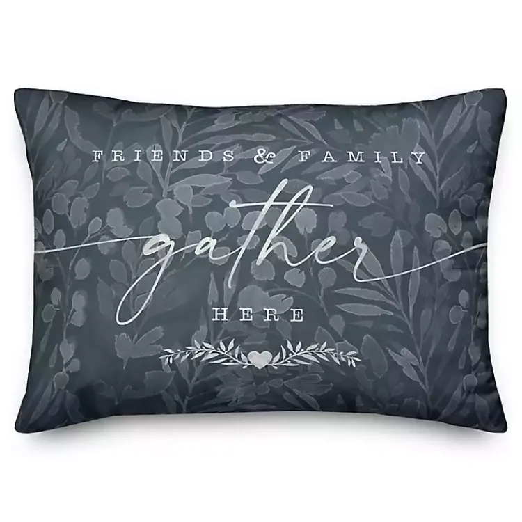 Kirklands Home Friends & Family Indoor/Outdoor Lumbar Pillow Discount