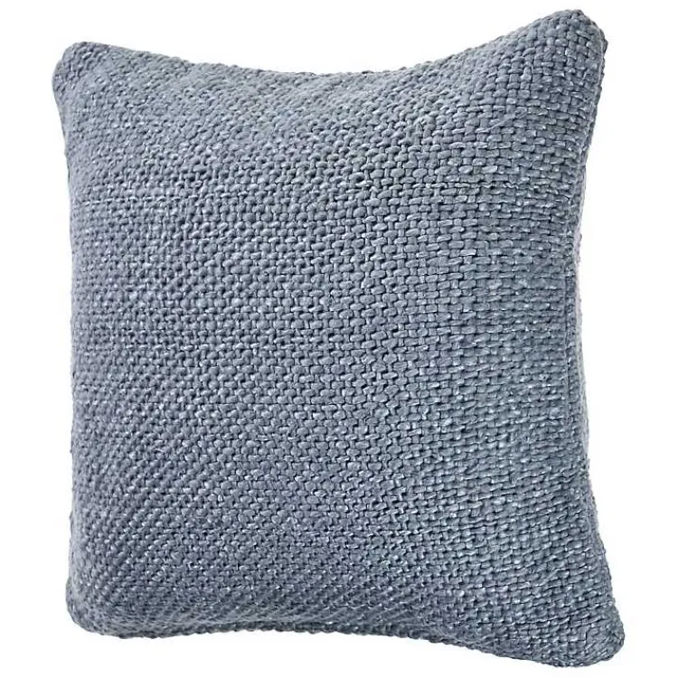 Pillows>Kirklands Home Frost Woven Accent Pillow Blue