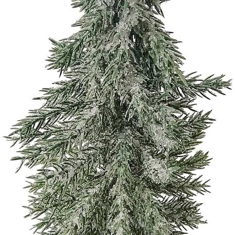 Christmas Decorations>Kirklands Home Frosted Pine Jute Base Christmas Tree