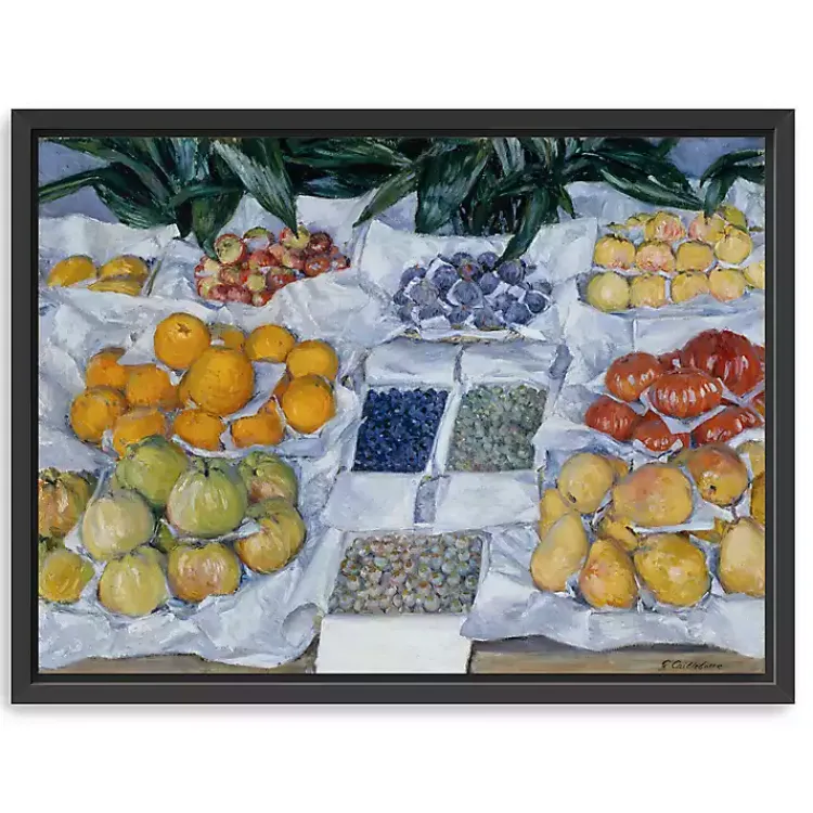 Kirklands Home Fruit Displayed on Stand Canvas Print, 26x20 in. Hot