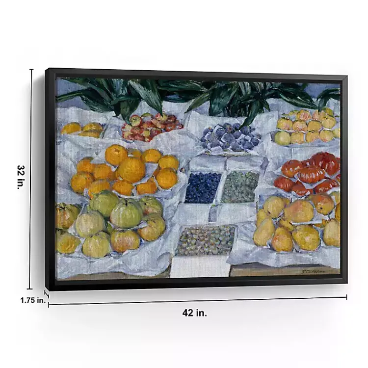 Kirklands Home Fruit Displayed on Stand Canvas Print, 42x32 in. Outlet