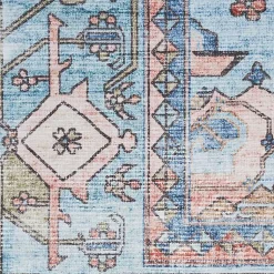 Kirklands Home Fulton Medallion Area Rug, 5x7 Blue Sale