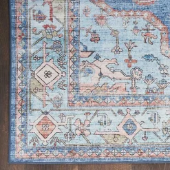 Kirklands Home Fulton Medallion Area Rug, 5x7 Blue Sale
