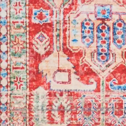 Kirklands Home Fulton Traditional Area Rug, 5x7 Red Online