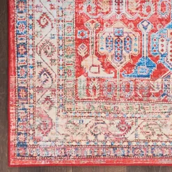 Kirklands Home Fulton Traditional Area Rug, 5x7 Red Online