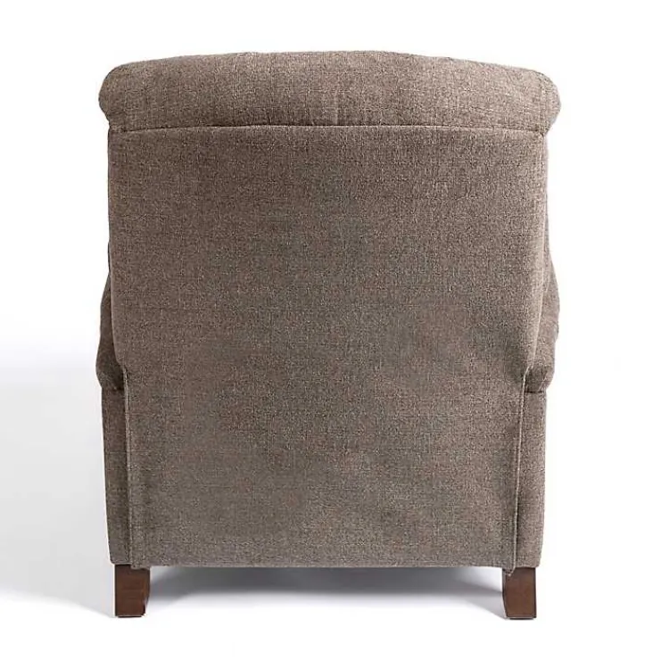 Kirklands Home Gabor Ash Tufted Upholstered Recliner Gray Best