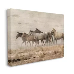 Kirklands Home Galloping Horse Herd Canvas Art Print, 40x30 in. Sale