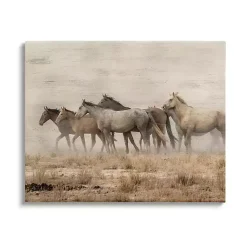 Kirklands Home Galloping Horse Herd Canvas Art Print, 48x36 in. Discount