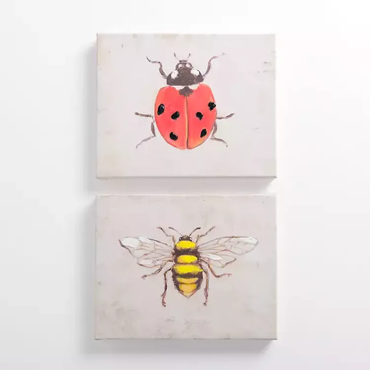 Kirklands Home Garden Beauties Canvas Art Prints, Set of 2 Sale