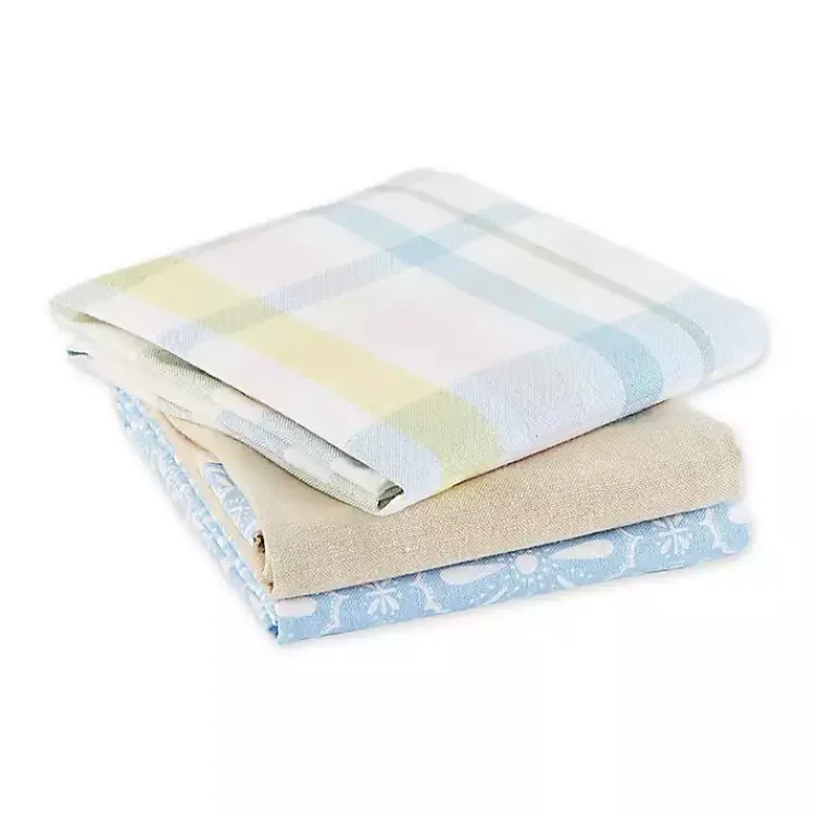 Easter Decorations>Kirklands Home Garden Bunny Kitchen Towels, Set of 3