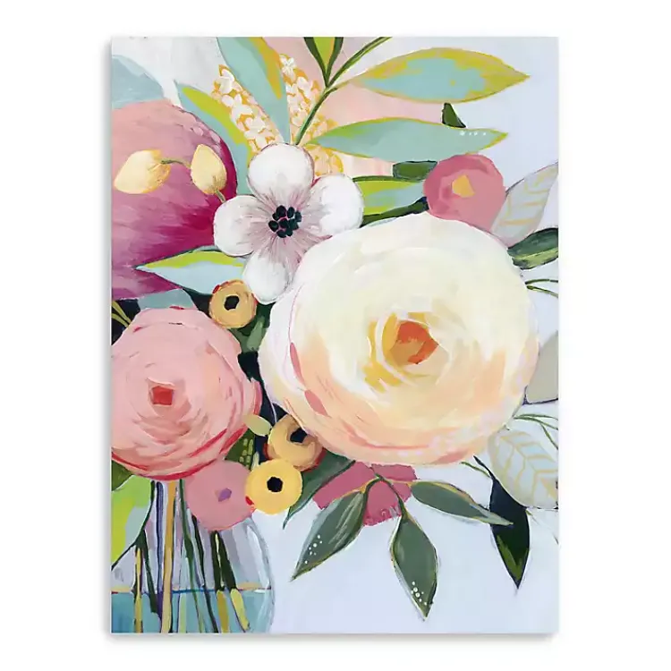 Kirklands Home Georgia Bouquet II Canvas Art Print, 24x32 in. Clearance