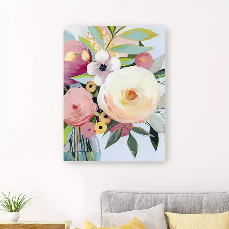 Kirklands Home Georgia Bouquet II Canvas Art Print, 24x32 in. Clearance