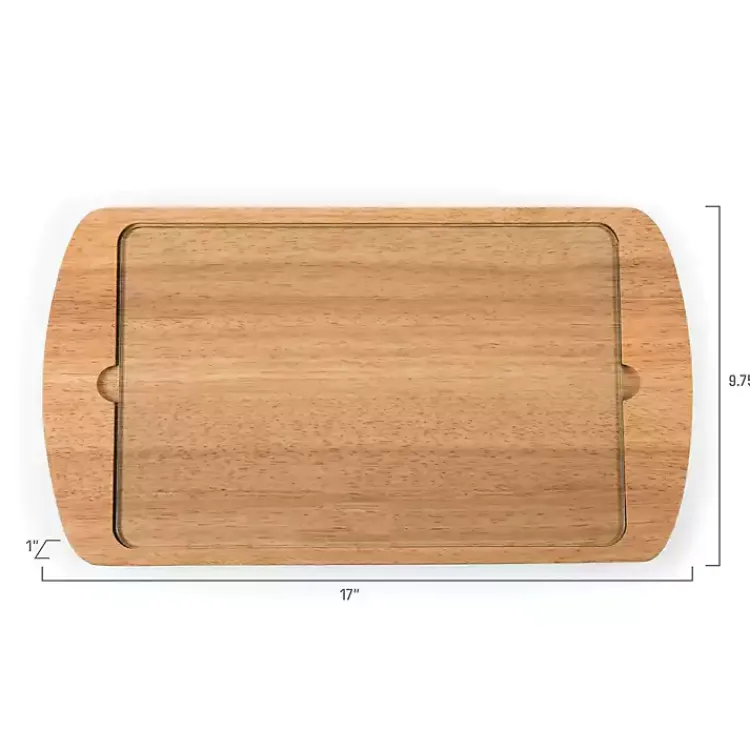 Kirklands Home Georgia Bulldogs Wood and Glass Serving Board Outlet