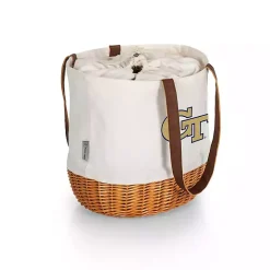 Kirklands Home Georgia Tech Canvas Tote Bag Yellow Outlet