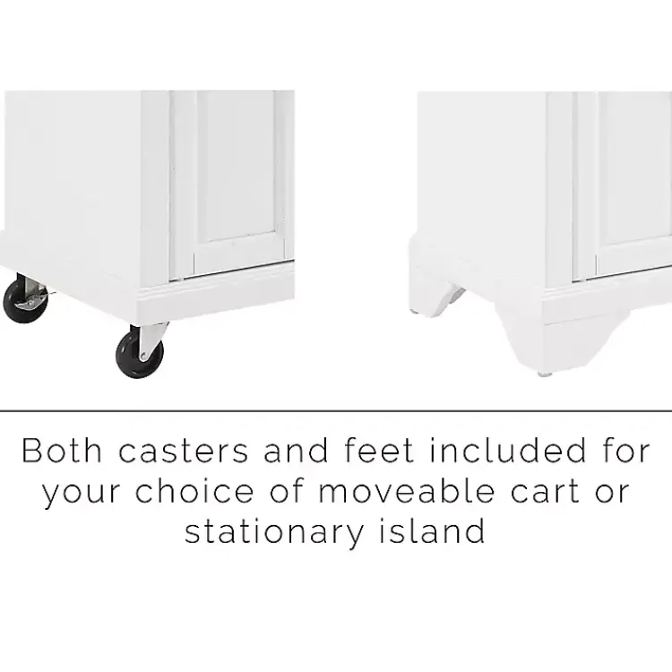 Kirklands Home Gia All Marble Kitchen Island White Discount