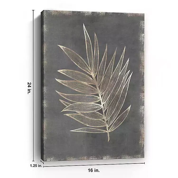 Kirklands Home Gilded Botanical I Canvas Art Print Discount