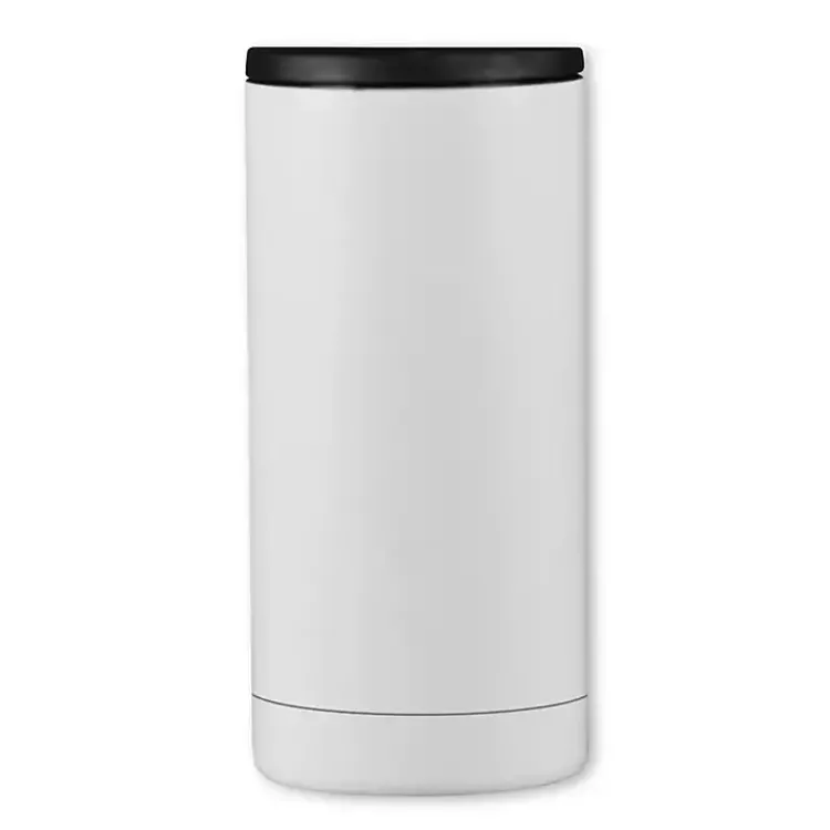Kirklands Home Girl Dinner Stainless Steel Koozie White Hot