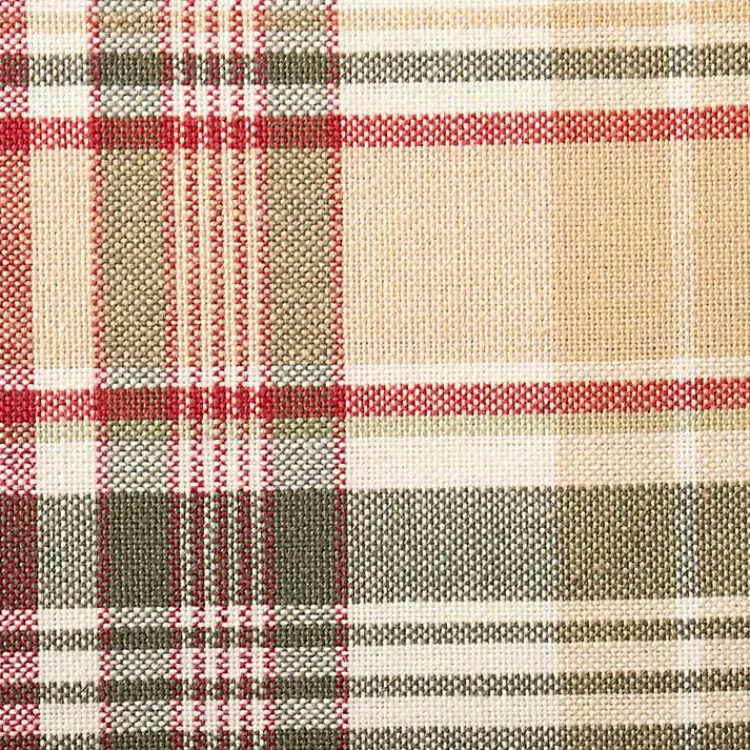 Kirklands Home Give Thanks Plaid Table Runner, 72 in. Clearance