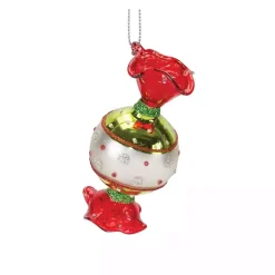 Christmas Ornaments>Kirklands Home Glass Wrapped Christmas Candy Ornaments, Set of 12