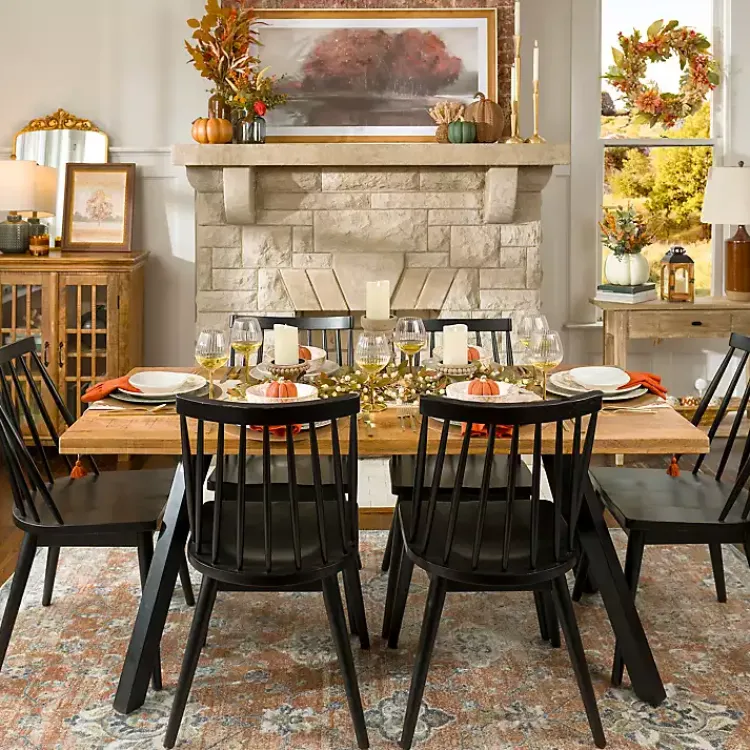 Kirklands Home Glenn Natural Wood Rectangular Dining Table Brown Sale