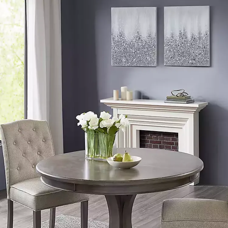 Kirklands Home Glimmer Gradient 2-pc. Abstract Wall Art Outlet