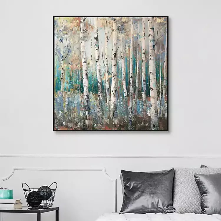 Kirklands Home Glorious Forest Framed Canvas Art Print Hot