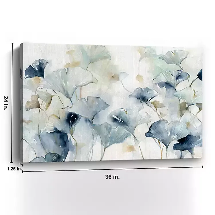 Kirklands Home Glorious Ginkgo Floral Canvas Wall Art Sale