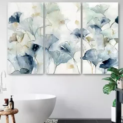 Kirklands Home Glorious Ginko Canvas Art Prints, Set of 3 Outlet