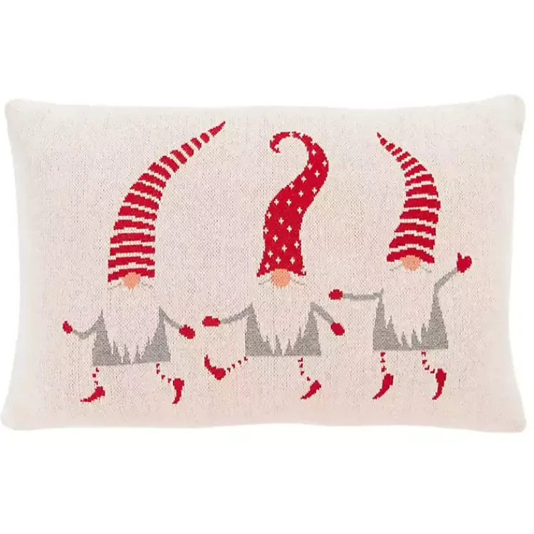 Christmas Pillows>Kirklands Home Gnome Elves Pillow