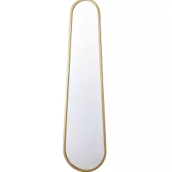 Kirklands Home Gold Abstract Oblong Wall Mirror New