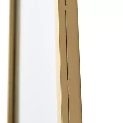 Kirklands Home Gold Abstract Oblong Wall Mirror New