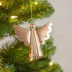 Christmas Ornaments>Kirklands Home Angel Christmas Ornament Gold