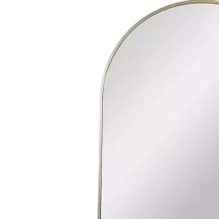 Kirklands Home Gold Arch Frame Modern Wall Mirror Outlet
