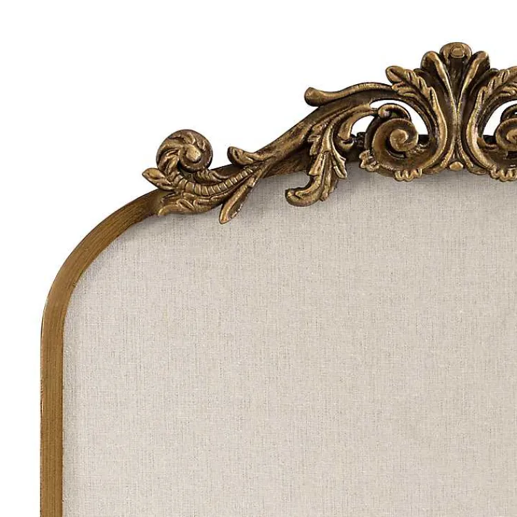 Memo & Chalkboards>Kirklands Home Arch Framed Arendall Pinboard Gold