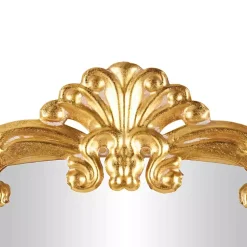 Kirklands Home Gold Arched Baroque Mirror Clearance