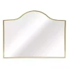 Kirklands Home Gold Arched Rectangle Wall Mirror Best