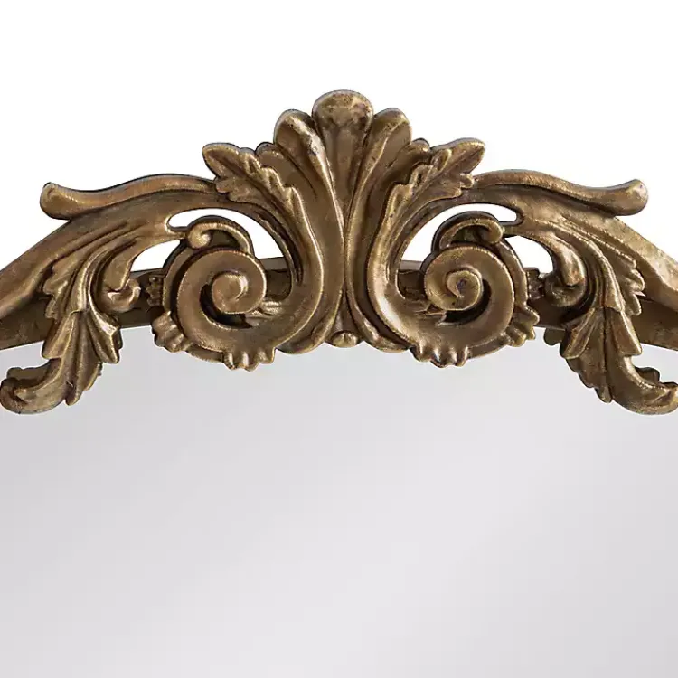 Kirklands Home Arendahl Arched Mirror, 24x36 in. Gold Outlet