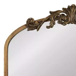 Kirklands Home Gold Arendahl Arched Mirror Jewelry Cabinet Best