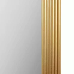 Kirklands Home Gold Aurelia Fluted Wall Mirror Best