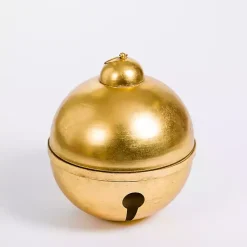 Outdoor Christmas Decorations>Kirklands Home Bell Figurine, 16 in. Gold