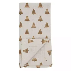 Christmas Dining & Entertaining>Kirklands Home Gold Christmas Tree Napkins, Set of 4